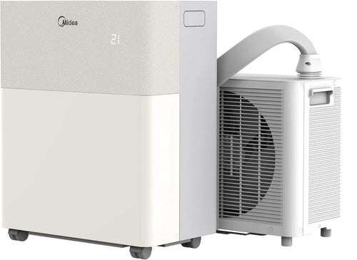 Midea PortaSplit Mobile Split-Klimaanlage 3,5 kW | 12.000 BTU | Kühlen & Heizen | A++