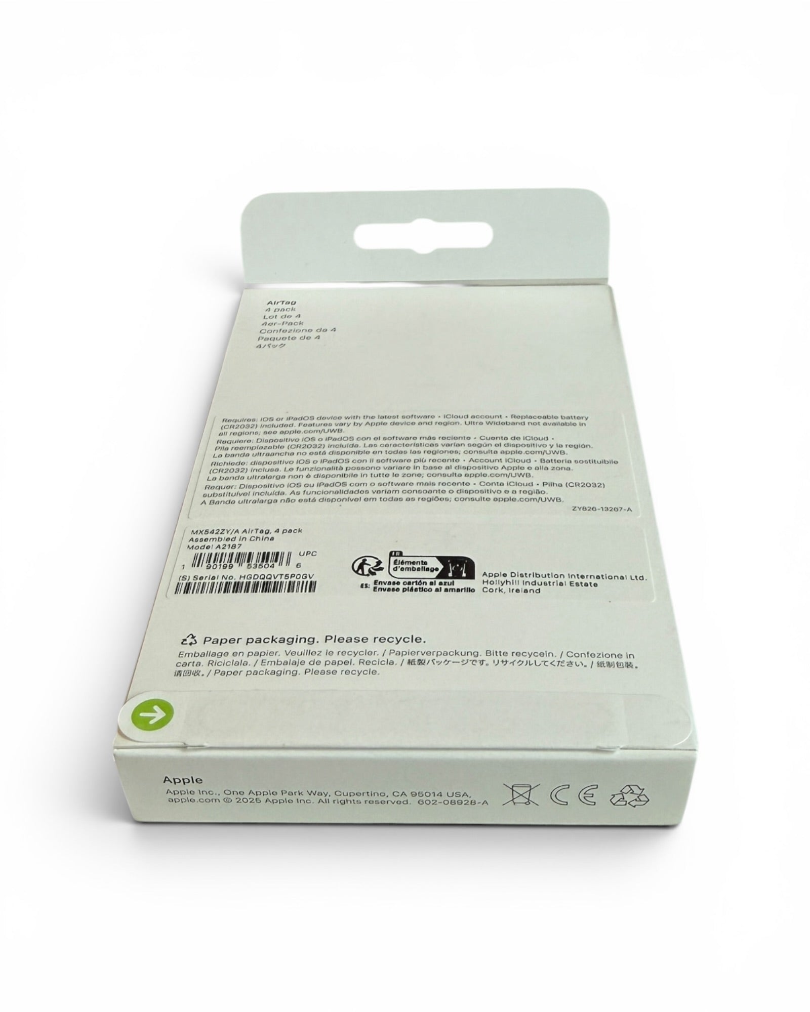 APPLE AirTag 1. Gen. 4er Pack Tracker